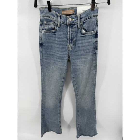 7 For All Mankind Tailorless Bootcut Luxe Vintage Size 23